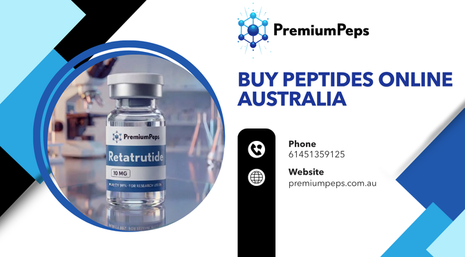 Buy Peptides Online Australia – PremiumPeps High-Quality Retatrutide and Laboratory-Grade Research Peptides for Scientific Research