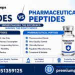 Research Peptides vs Pharmaceutical Peptides: What’s the Difference?